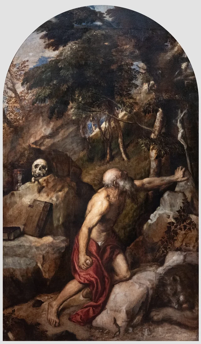Saint Jerome in Penitence, Titien