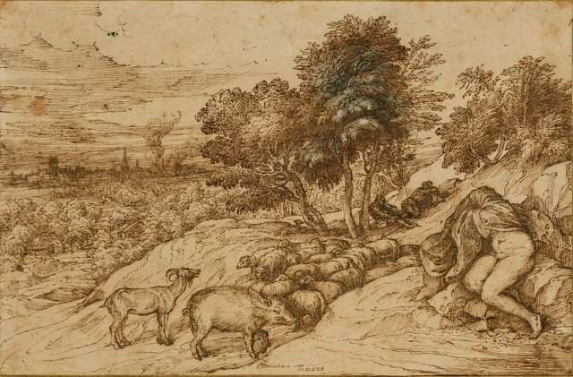 Pastoral Scene, Titien