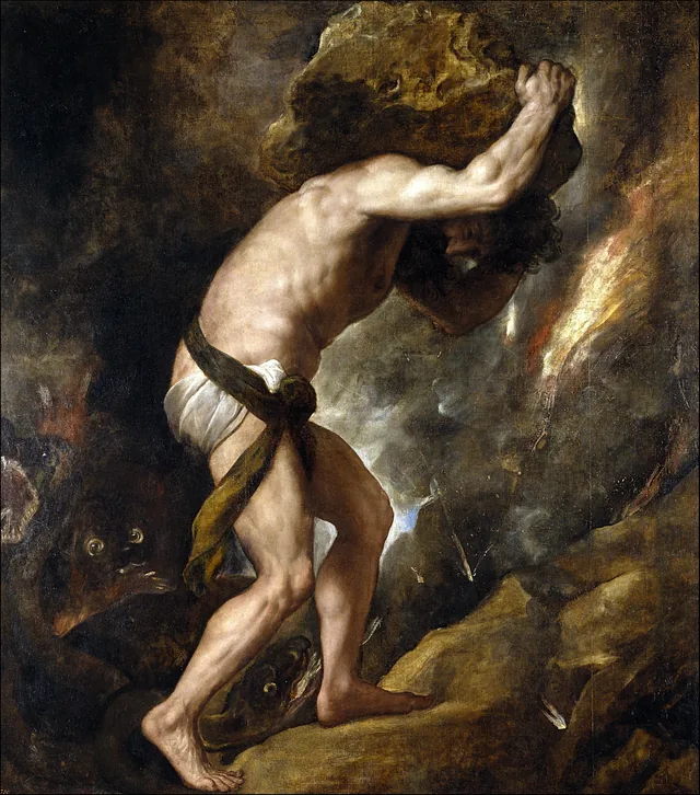 Sisyphe, Titien