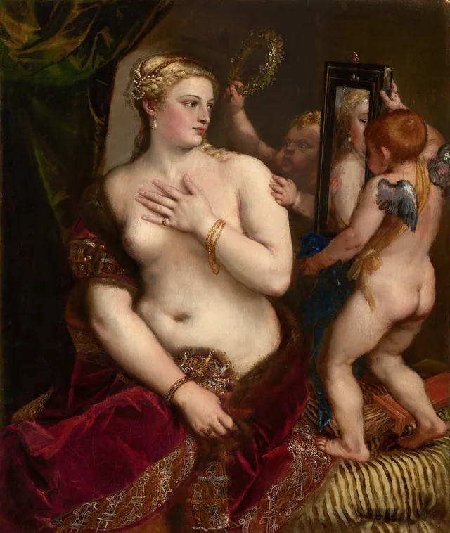 Venus with a Mirror, Titien