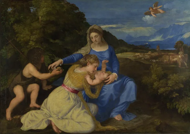 Vierge Aldobrandini, Titien