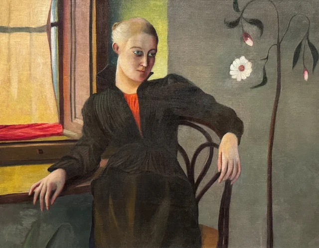 Mulher sentada perto da janela, Tivadar Csontváry Kosztka
