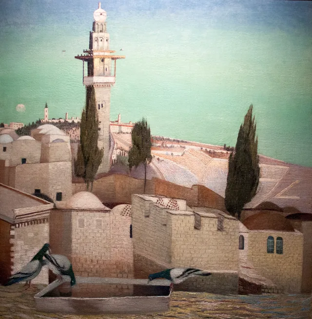 O Monte das Oliveiras em Jerusalém, Tivadar Csontváry Kosztka