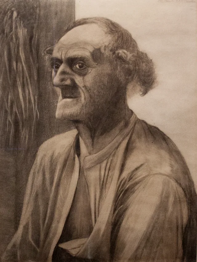 Retrato de Otto Heinrl, Tivadar Csontváry Kosztka