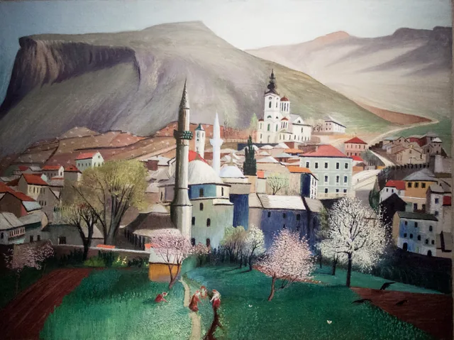 A Chegada da primavera em Mostar, Tivadar Csontváry Kosztka