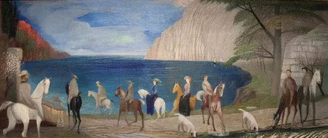 Passeio a cavalo à beira-mar, Tivadar Csontváry Kosztka