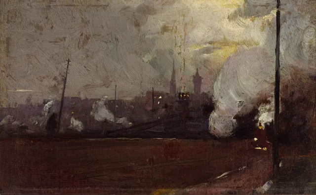 O trem da tarde para Hawthorn, Tom Roberts