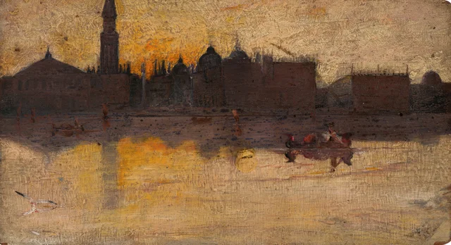 Dia cinzento de primavera, Veneza, Tom Roberts