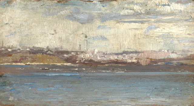 Paisagem de porto, Tom Roberts