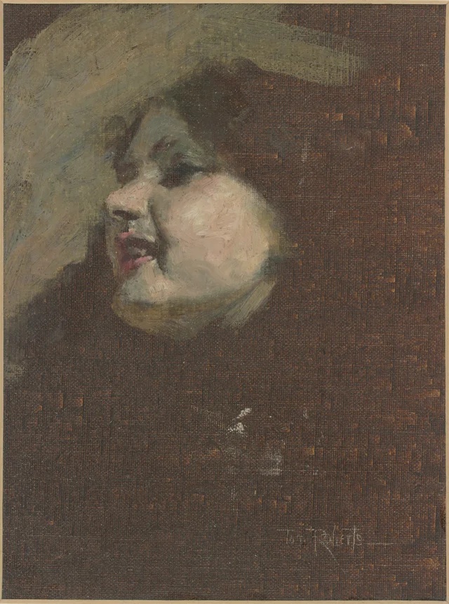 Retrato de mulher, Tom Roberts