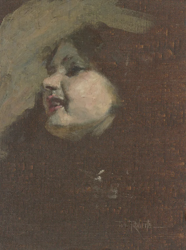Retrato de mujer, Tom Roberts