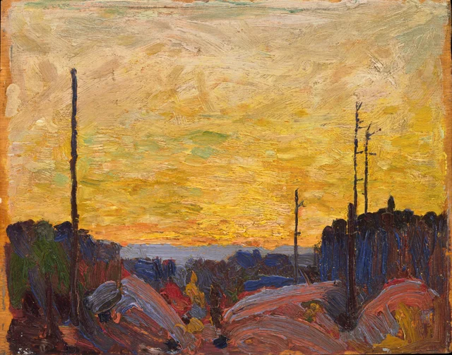 Terra queimada, Tom Thomson