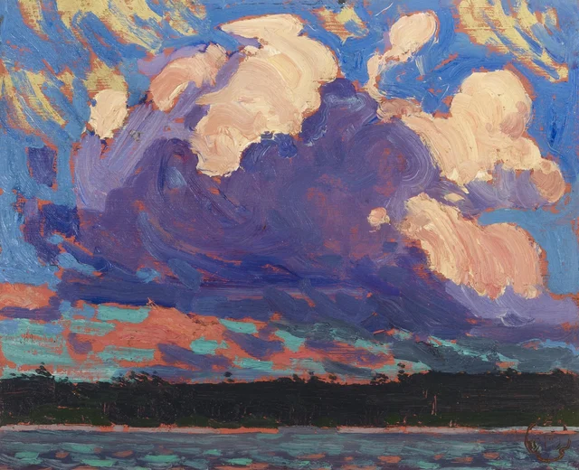 Nube vespertina, Tom Thomson