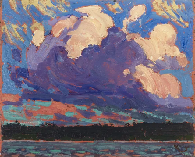 Nuvem da tarde, Tom Thomson