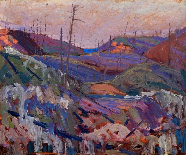 Colinas arrasadas por el fuego, Tom Thomson