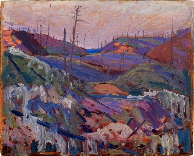 Colinas devastadas pelo fogo, Tom Thomson
