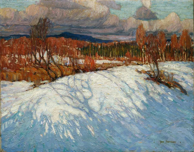 Dans le parc Algonquin, Tom Thomson