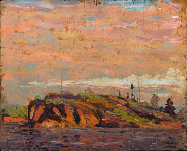 Rocher, chenal MacCallum, Tom Thomson
