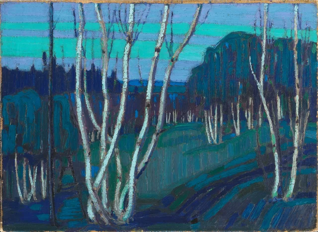 Bétulas prateadas, Tom Thomson
