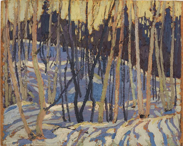 Sombras na neve, Tom Thomson