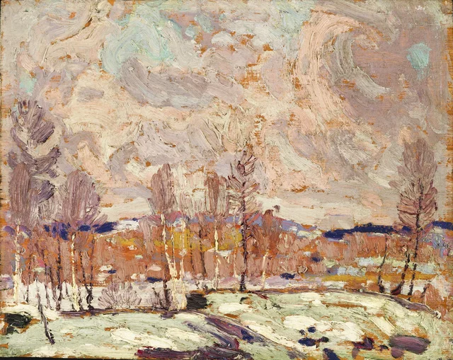 A cheia da primavera, Tom Thomson
