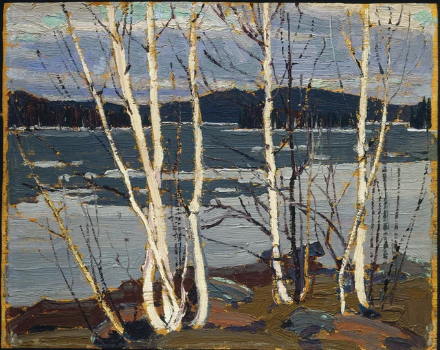Primavera no parque Algonquin, Tom Thomson