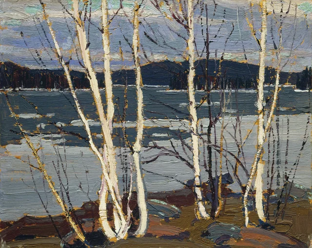 Primavera en el parque Algonquin, Tom Thomson