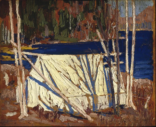 A tenda, Tom Thomson