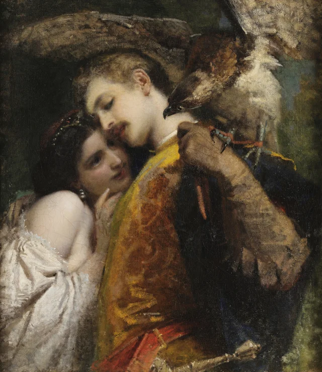 El halconero, Tranquillo Cremona