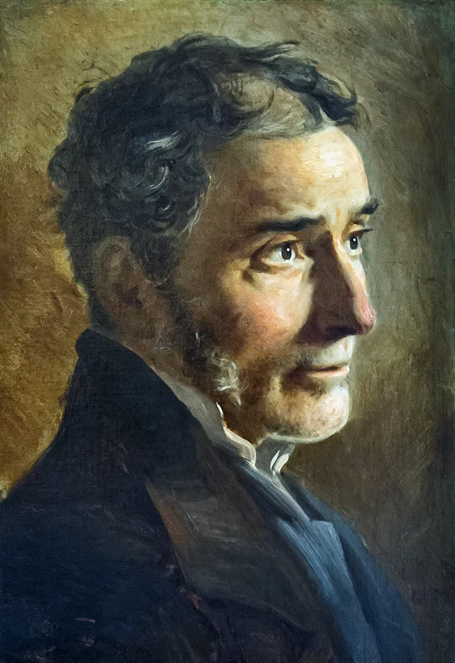 Retrato del pintor Ludovico Lipparini, Tranquillo Cremona