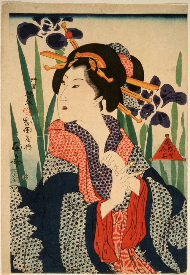 The Courtesan Taume, Tsukioka Yoshitoshi