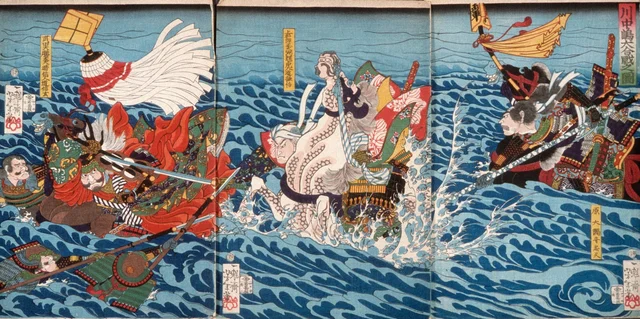 The Great Battle at Kawanakajima
