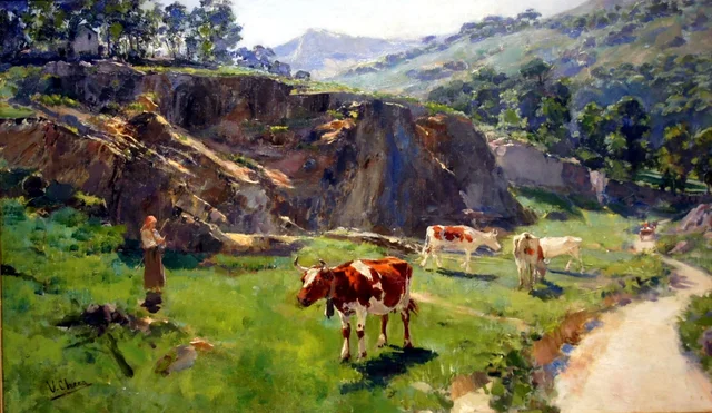 El valle de las vacas