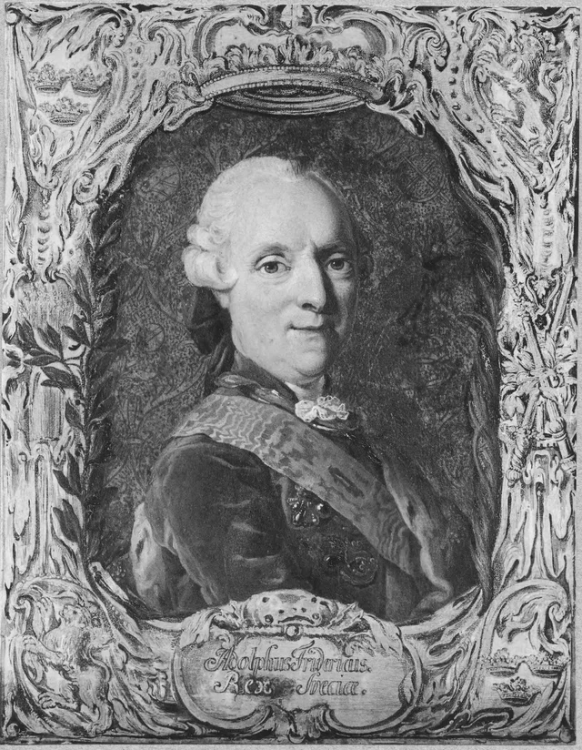 スウェーデン王、ホルシュタイン＝ゴットルプ公、リューベック司教侯アドルフ・フレドリク（1710-1771）、妃はプロイセンのロヴィーサ・ウルリカ, ウルリカ・パッシュ