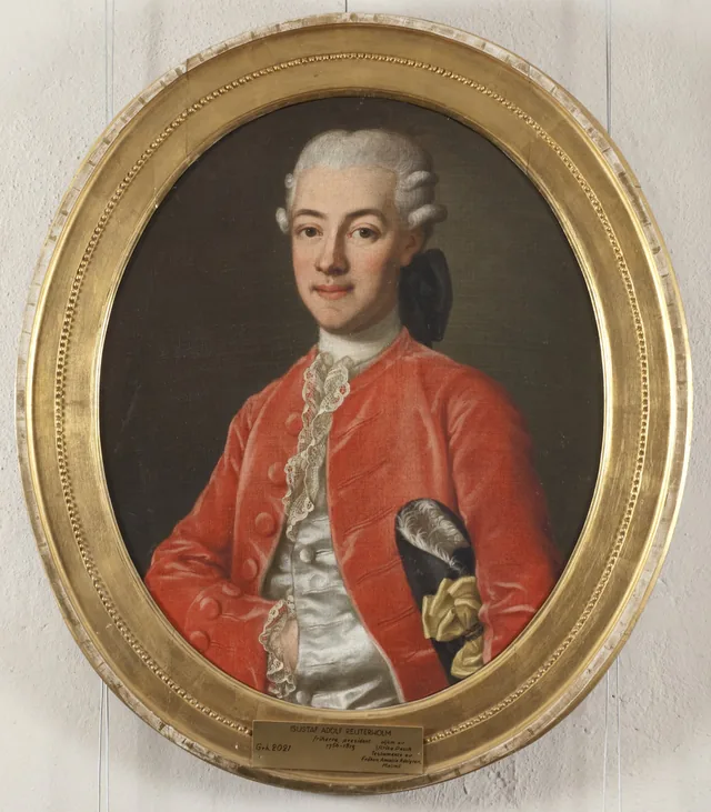 男爵、侍従長、会計院総裁グスタフ・アドルフ・ロイテルホルム（1756-1813）、1776年
