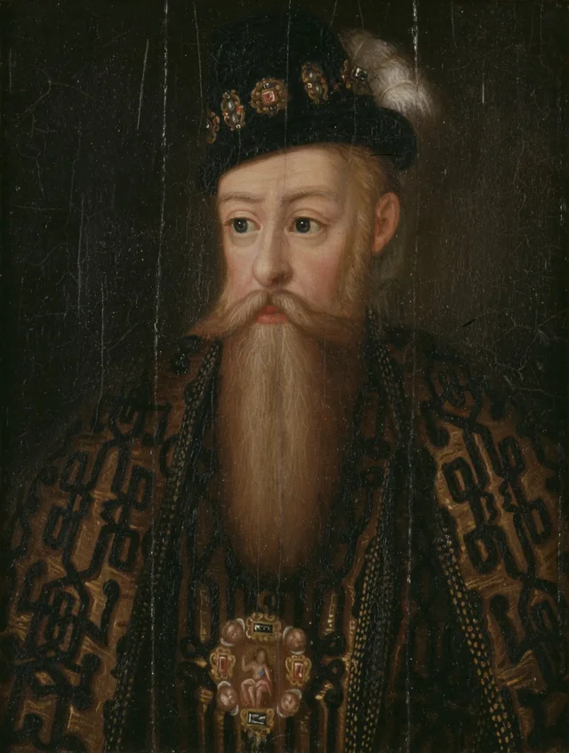 スウェーデン王ヨハン3世（1537-1592）、妃は1.ポーランドのカタリーナ・ヤギェロニカ、2.グニッラ・ビェルケ