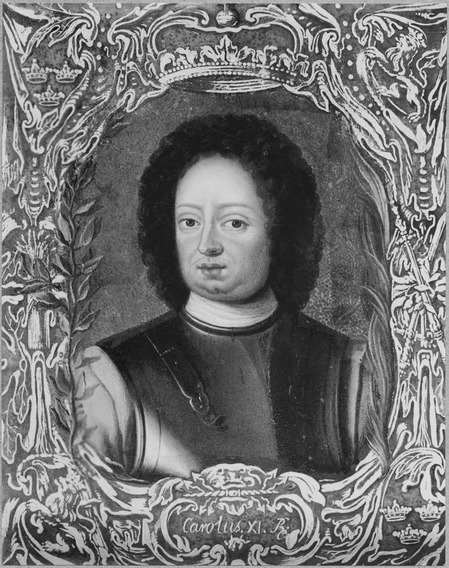 プファルツ＝ツヴァイブリュッケン伯、スウェーデン王カール11世（1655-1697）、妃はデンマークの大ウルリカ・エレオノーラ