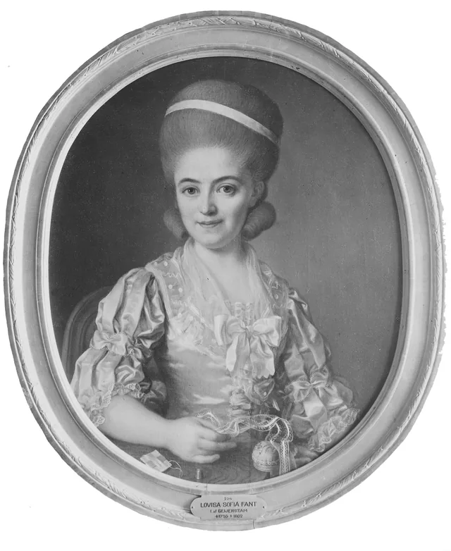 ロヴィーサ・ソフィア・アヴ・イェイエルスタム、ファント夫人(1755-1802)、1780年, ウルリカ・パッシュ