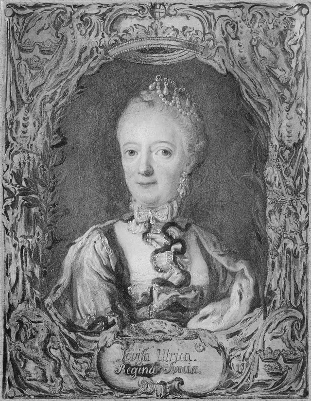 プロイセン王女、スウェーデン王アドルフ・フレドリク妃ロヴィーサ・ウルリカ（1720-1782）, ウルリカ・パッシュ