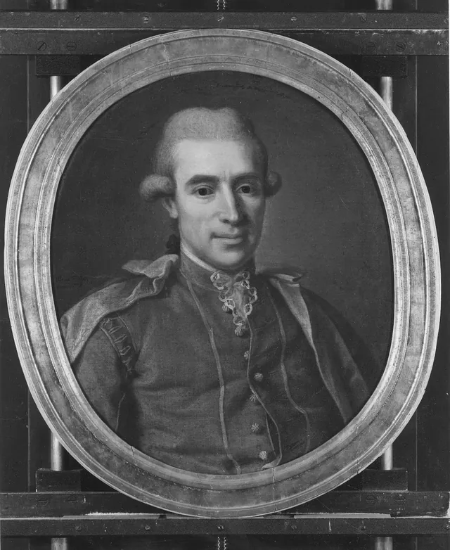 化学・薬理学教授、化学者トルベルン・ベリマン（1735-1784）、妻はマルガレータ・カタリーナ・トラスト