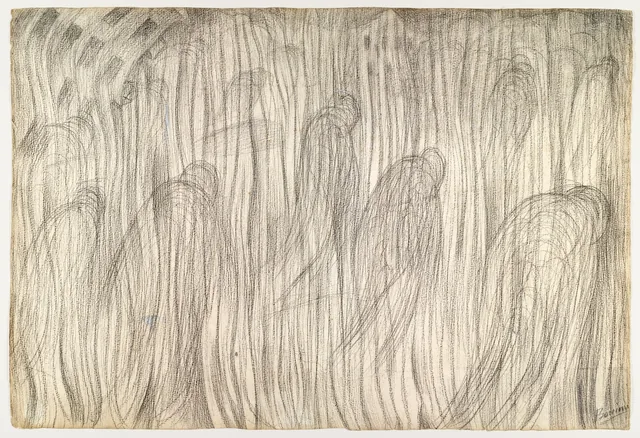 States of Mind: Those Who Stay, Umberto Boccioni