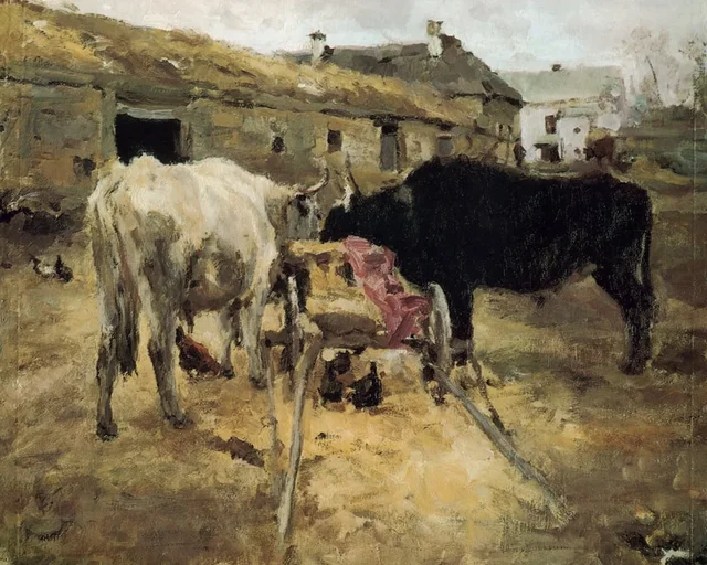 Oxen, Valentin Serov