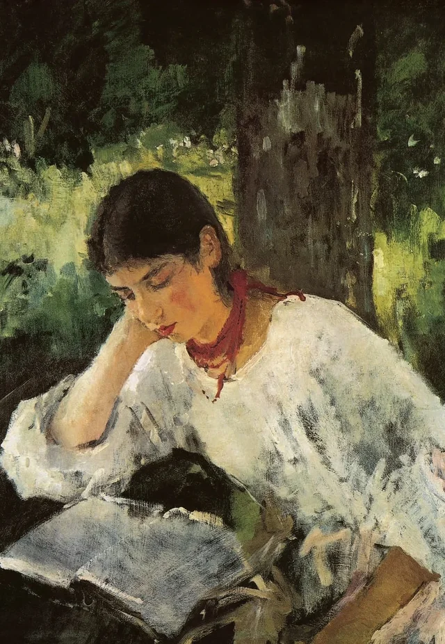Portrait of Adelaida Simonovich, the Artist's Cousin, Valentin Serov