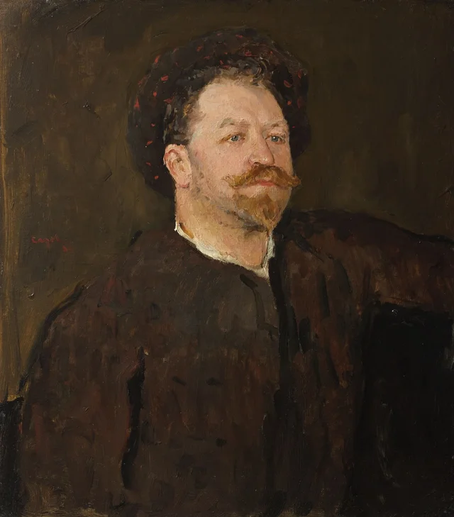Portrait of Francesco Tamagno, Valentin Serov