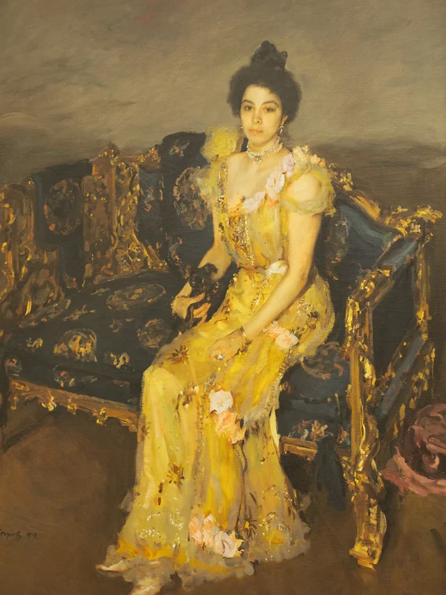 Portrait of Sofia Botkina, Valentin Serov