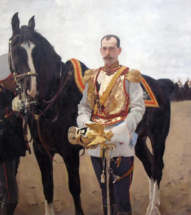 Portrait of Grand Duke Pavel Alexandrovich, Valentin Serov