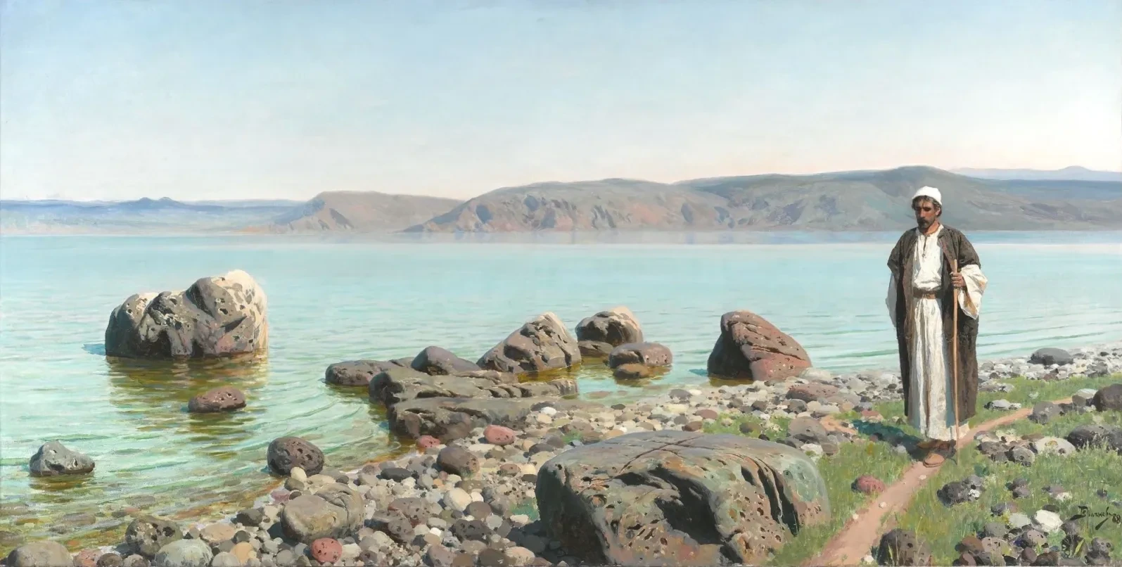 On the Lake of Tiberias (Gennesaret), Vasily Polenov