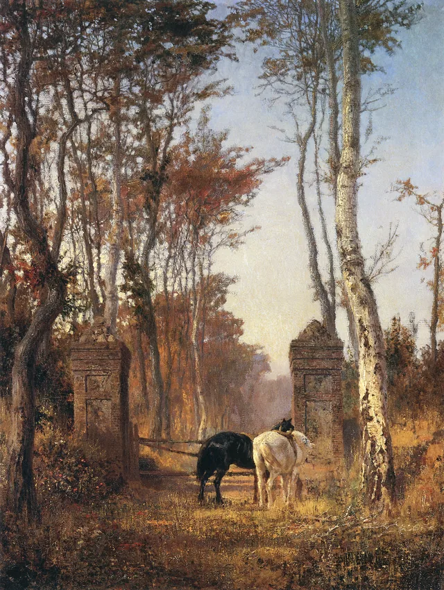 In the Park, Veules in Normandy, Vasily Polenov