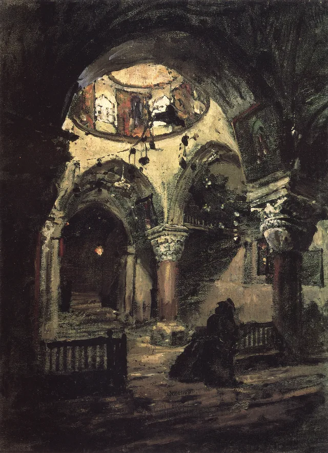 Church of St. Helena, Side Chapel of the Church of the Holy Sepulchre, Vasily Polenov