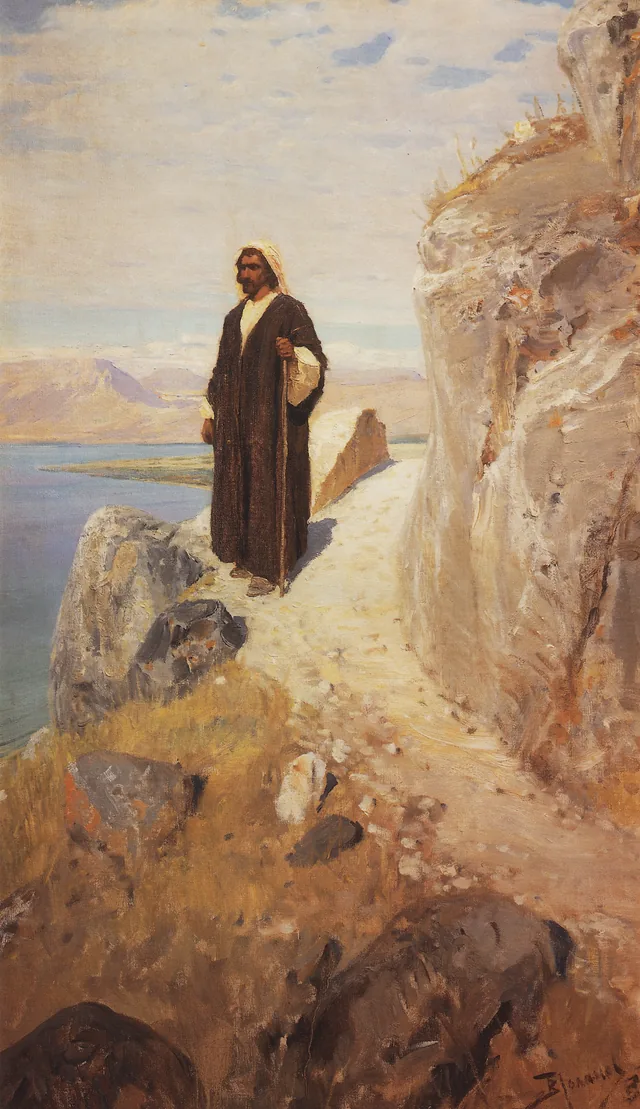 «Volvió a Galilea con la fuerza del Espíritu» (Cristo en el lago de Genesaret), Vasily Polenov